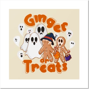 Ginger or Treats Posters and Art
